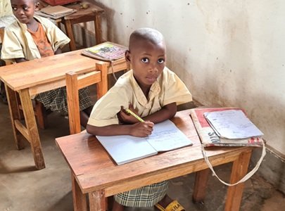 Burundi Junge aus Claudes Schule